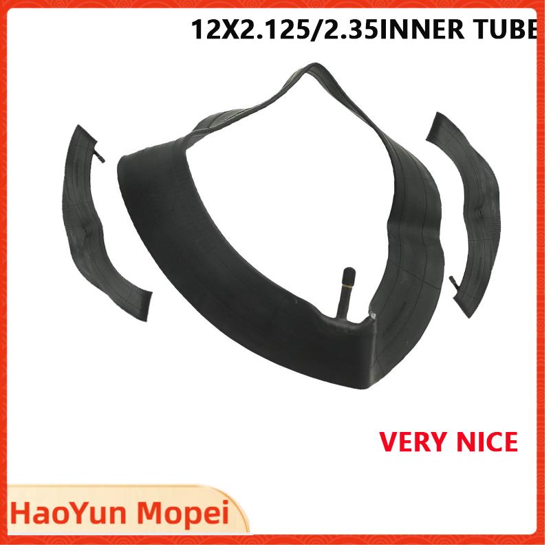 Mountain Biking Tube - Camera d'aria 12X2.125/2.35 con valvola diritta