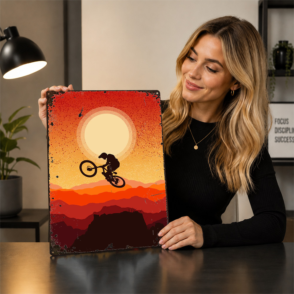 Poster in Alluminio per Mounta - Mountain Biking Europe recensione e prezzo